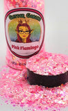 Pink Flamingo - Pink Chunky Glitter Mix