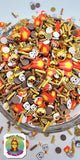 Smores - Fake Sprinkles with gold stars and beads