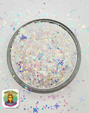 Starlight | Iridescent Stars | Polyester Sprinkle Mix