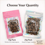 Fake Bake Chocolate Chips | Realistic 3D Printed Sprinkles | Clay & Foam Craft Supplies | Decoden, Slime, Tumbler Topper Decor