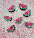 Watermelon Slice Straw Topper | 3D Printed Charm | 8.5mm