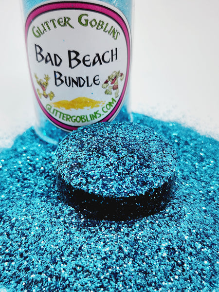 Florida Beach Theme Glitter Pack, Beach Glitter Bundle for Custom Tumblers  or other Beach Crafts, Holo Polyester Glitter, Solvent Resistant