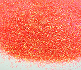 Coral Glitter, Fine Glitter, Orange Glitter, Glitter