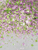 Druid - Lavender and Green Chunky Glitter Mix