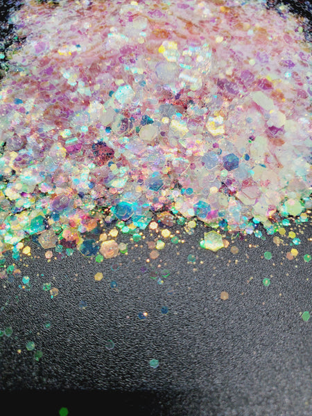 Fairy Pink - Pearlescent Chunky Glitter Mix