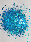 Frost Giant - Blue Holographic Chunky Glitter Mix