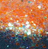 Fruit Fairy - Orange Pearlescent Chunky Glitter Mix