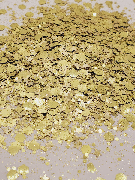 Imps Treasure - Gold Chunky Glitter Mix