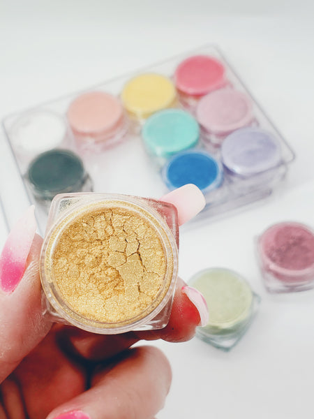 Mica Powder Shimmer - 12 Color Set